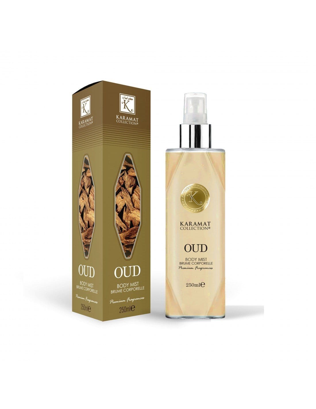 Brume Corporelle Oud - 250ML - Karamat Collection Karamat Collection Pour le Corps 77767981 Librairie Musulmane Al-imen