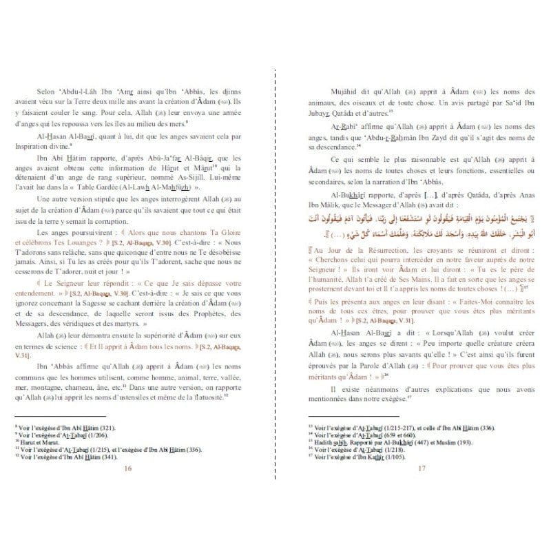 L'Authentique des Histoires des Prophètes de Ibn Kathîr (version intégrale bilingue) Al-Haramayn Livre > Islam 9782371870314 Librairie Musulmane Al-imen