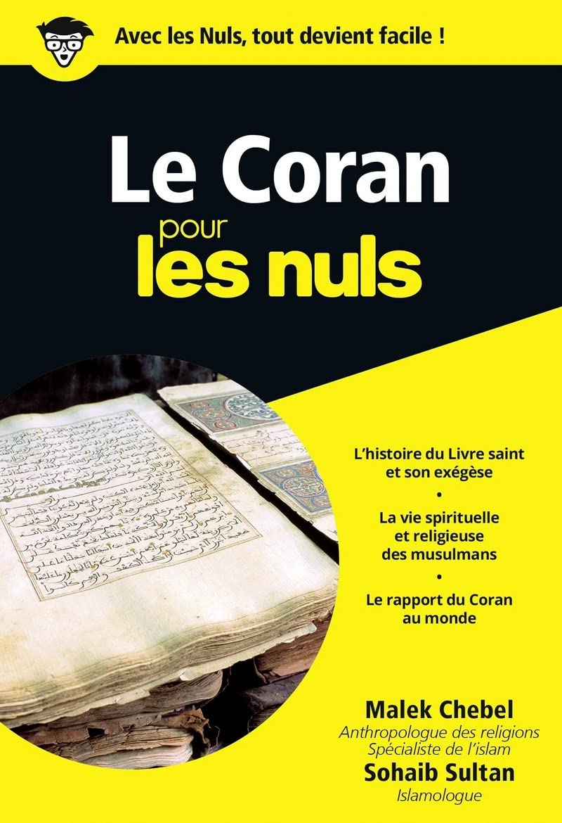Le coran poche pour les nuls par Malek Chebel et Sohaib Sultan First Livre > Islam 9782754039833 Librairie Musulmane Al-imen