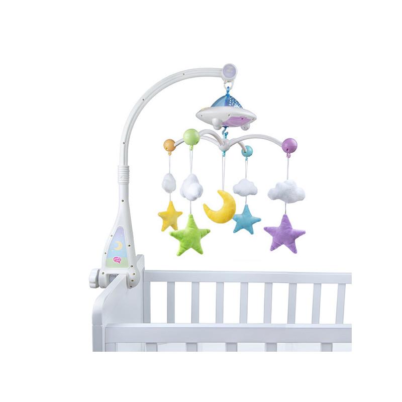 Mobile Bébé Coranique lumineux « Lune étoiles» Télécommandé - Mobile Moon & Stars Desi Doll Sana Veilleuse Coranique 5060194820803 Librairie Musulmane Al-imen