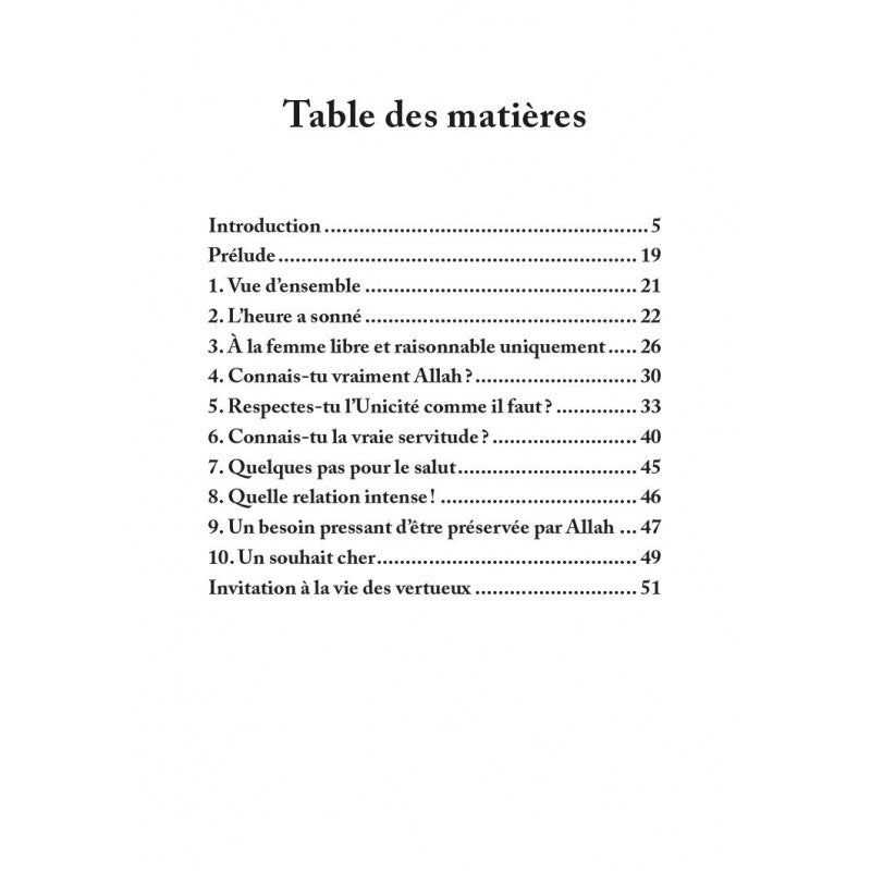 10 conseils pour toi sœur musulmane Al - imen