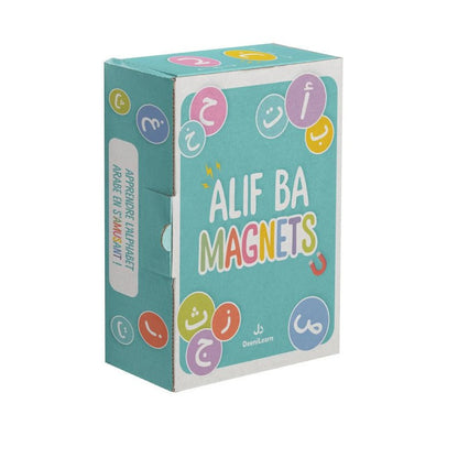 Alif Ba Magnets - Kit éducatif pour apprendre l'alphabet arabe avec magnets colorés - Dès 3 ans - DeeniLearn Al - imen