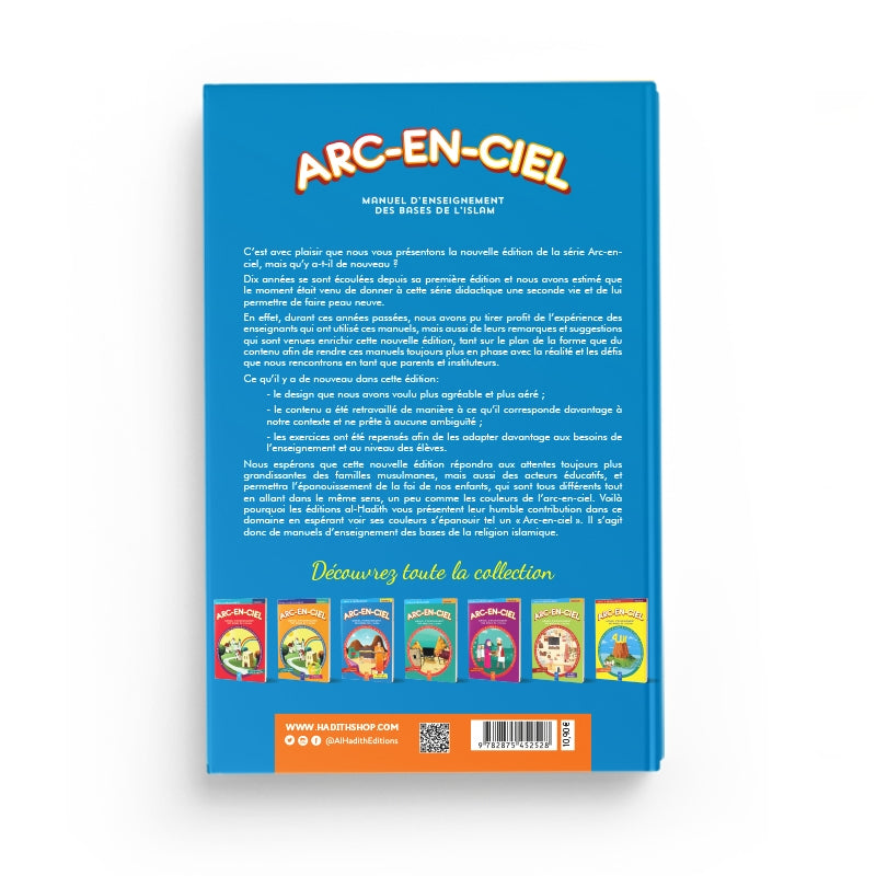 Verso Arc-en-ciel Volume 3 - Manuel d'enseignement des bases de l'Islam - Editions Al-Hadîth