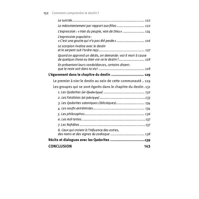 Comment comprendre le destin? par Muhammad al-Hamad Al-Hadîth Livre > Islam > Tawhid / Aqidah (Croyance) 9782875452160 Librairie Musulmane Al-imen