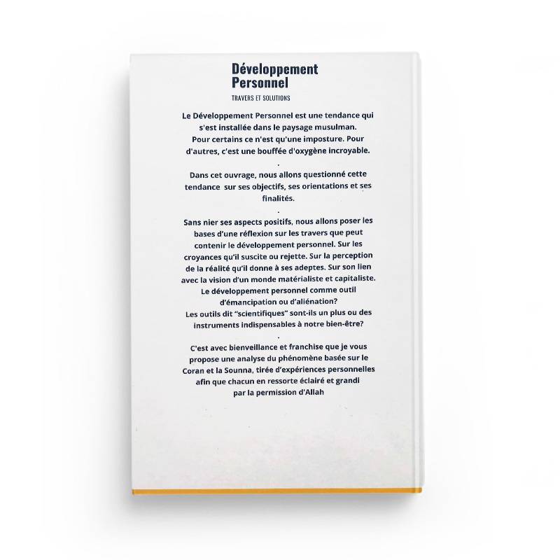 Développement Personnel: Travers & Solutions décryptés à la lumière du Coran et de la Sounna - Abderrahmane F. - Livres par édition par Sana disponible chez Al - imen