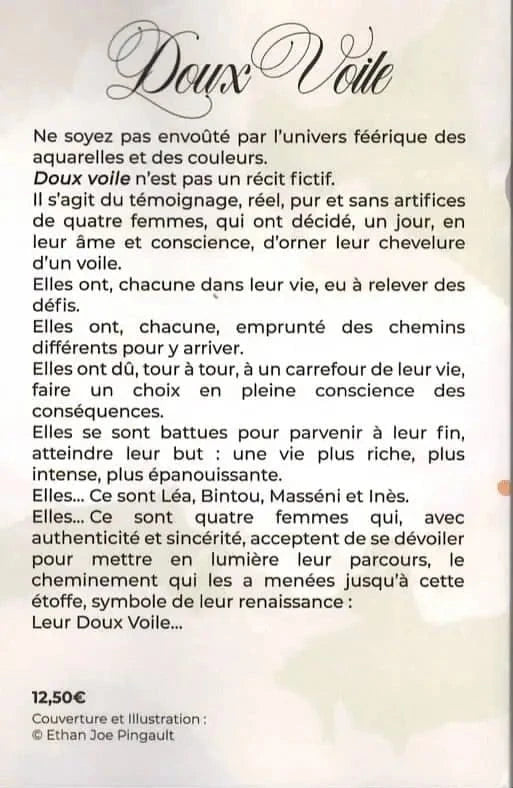 Doux Voile (Léa Maignan, Bintou Tounkara, Masséni Bamba, Inès Mouffok) Al-imen Livre Islam Femme 9791041508211 Librairie Musulmane Al-imen