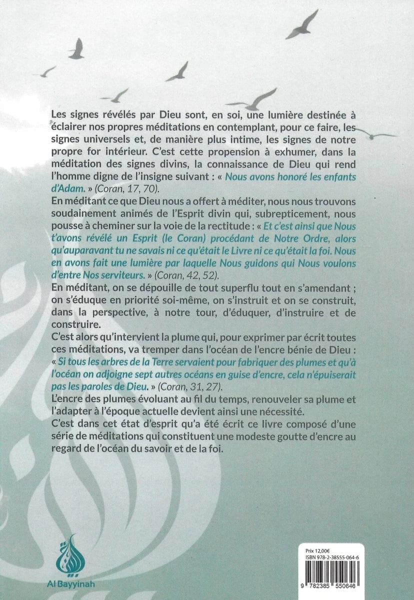 Et si on méditait un peu ! par Mohammed Karimi Al-Bayyinah Livre > Islam 9782385550646 Librairie Musulmane Al-imen