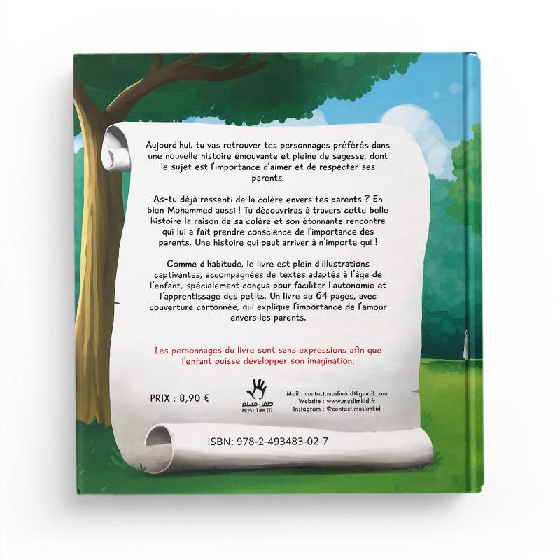 J'aime mes parents de la collection MuslimKid MuslimKid Livre Islam Enfant 9782493483027 Librairie Musulmane Al-imen
