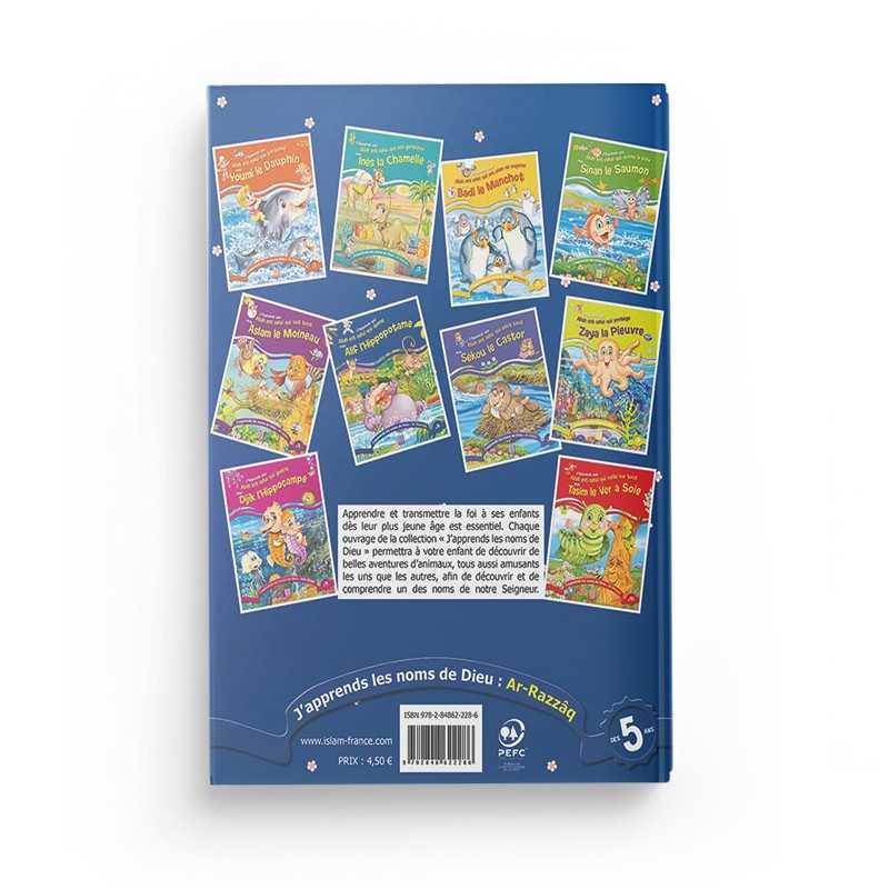 J'apprends que Allah est celui qui donne avec Alif l'hippopotame Tawhid Livre Islam Enfant 9782848622286 Librairie Musulmane Al-imen