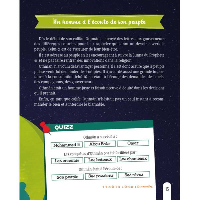 L’histoire du compagnon Othmân ibn Affân - Editions Al-Hadîth - L&S Al-Hadîth Livre Islam Enfant 9782875453419 Librairie Musulmane Al-imen