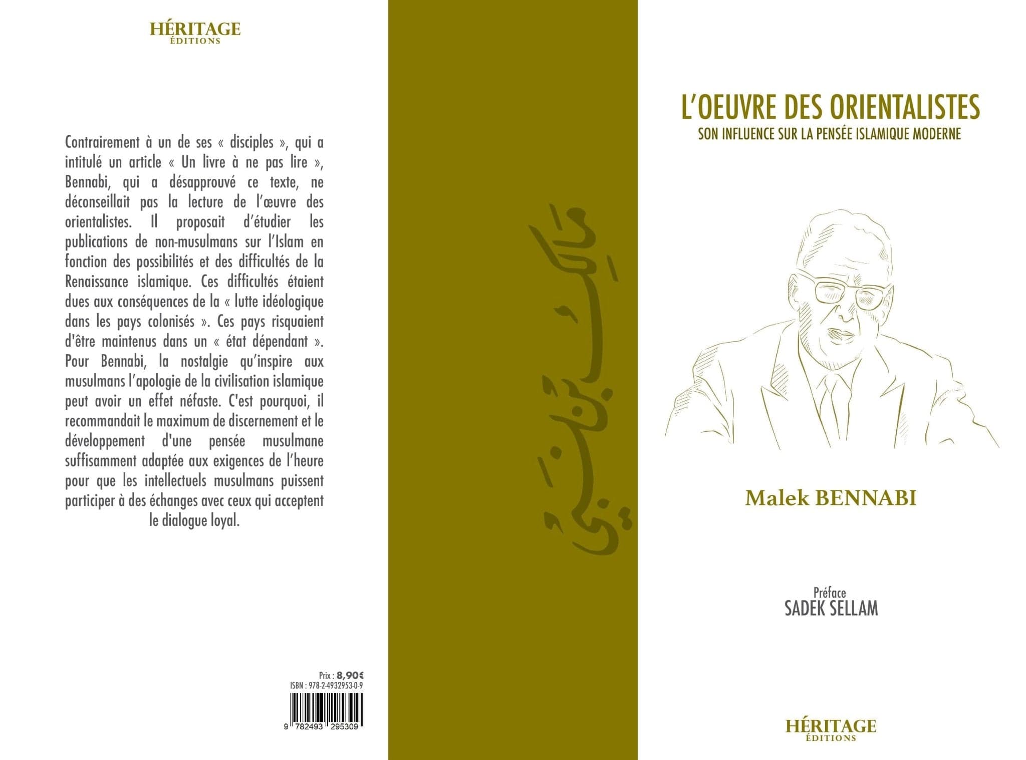 L'œuvre des orientalistes - Son influence sur la pensée islamique moderne par Malek Bennabi Al-Bayyinah Livre > Islam > Essai 9782493295309 Librairie Musulmane Al-imen