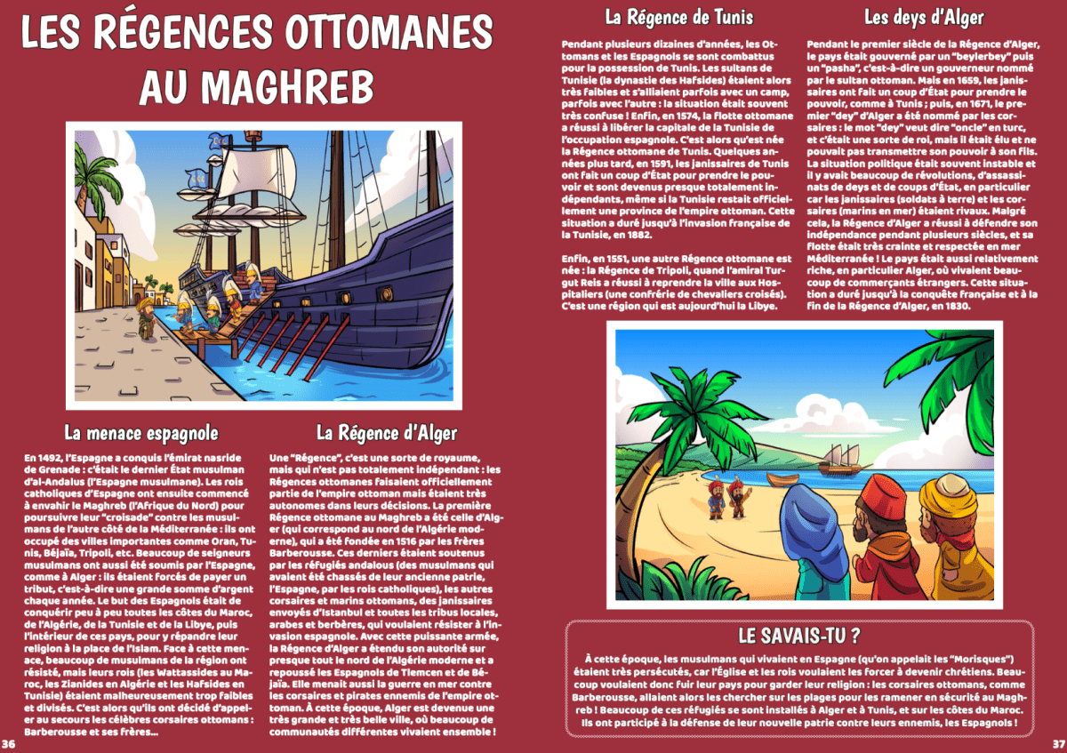 La petite histoire des Ottomans par ‘Issa Meyer et Robi Dalimonte Ribât Livre Islam Enfant 9782491948702 Librairie Musulmane Al-imen