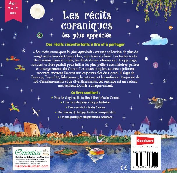 Les récits coraniques pour enfants - Un trésor Inestimable (de 7 à 12 ans) Al - imen