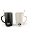 Lot de 2 tasses en céramique pour couple - "Ms. Right & Mr. Right" - Cadeau idéal pour les amoureux disponible chez Al - imen