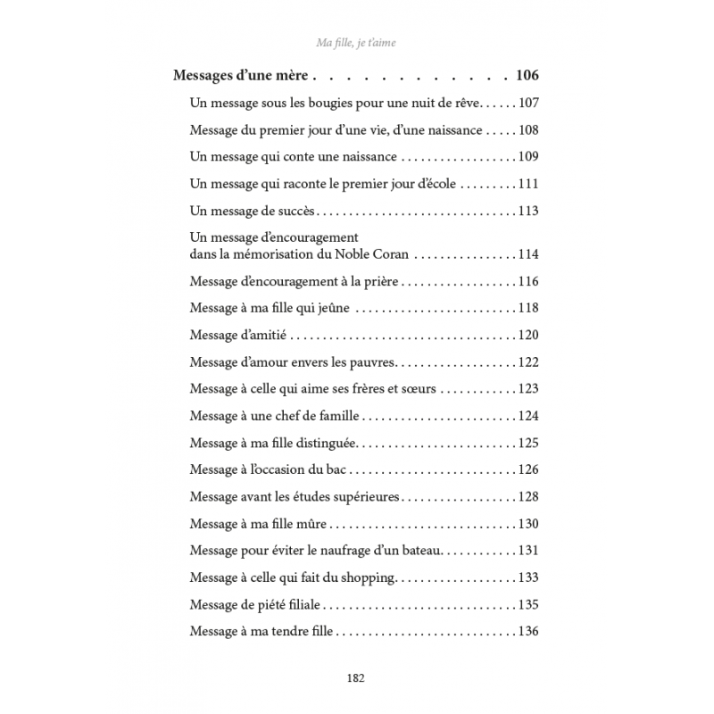 Ma Fille Je T’aime 700 Façons De Montrer À Ta Fille Que Tu L’aimes Al-Hadîth Livre Islam Femme 9782875452467 Librairie Musulmane Al-imen