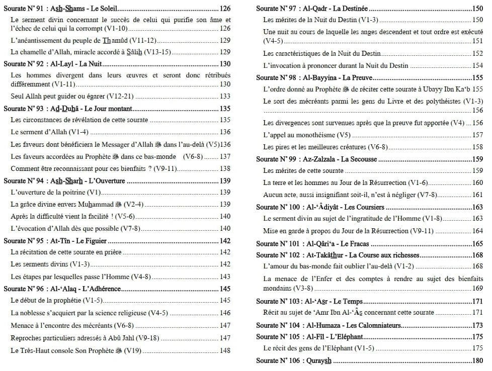 Sahîh Tafsîr Ibn Kathîr : Juz' 'Amma - Commentaire Authentique de Chapitre 'Amma avec Al - Fâtiha et Ayat Al - Kursî Al - imen