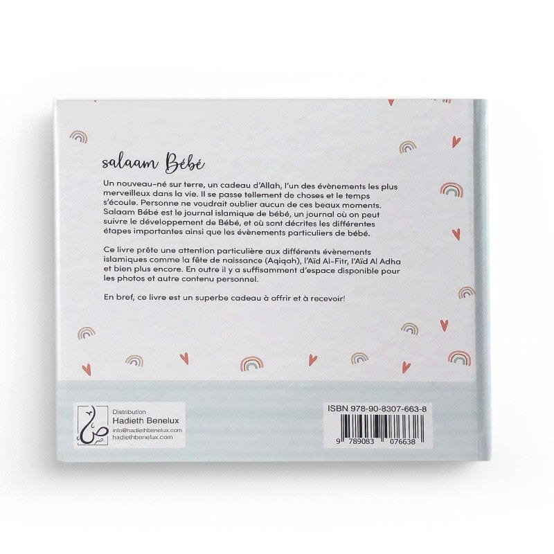 Salaam Bébé : Le Journal Islamique Du Bébé (Rose) - Hadieth Benelux Hadieth Benelux Livre Islam Enfant Librairie Musulmane Al-imen