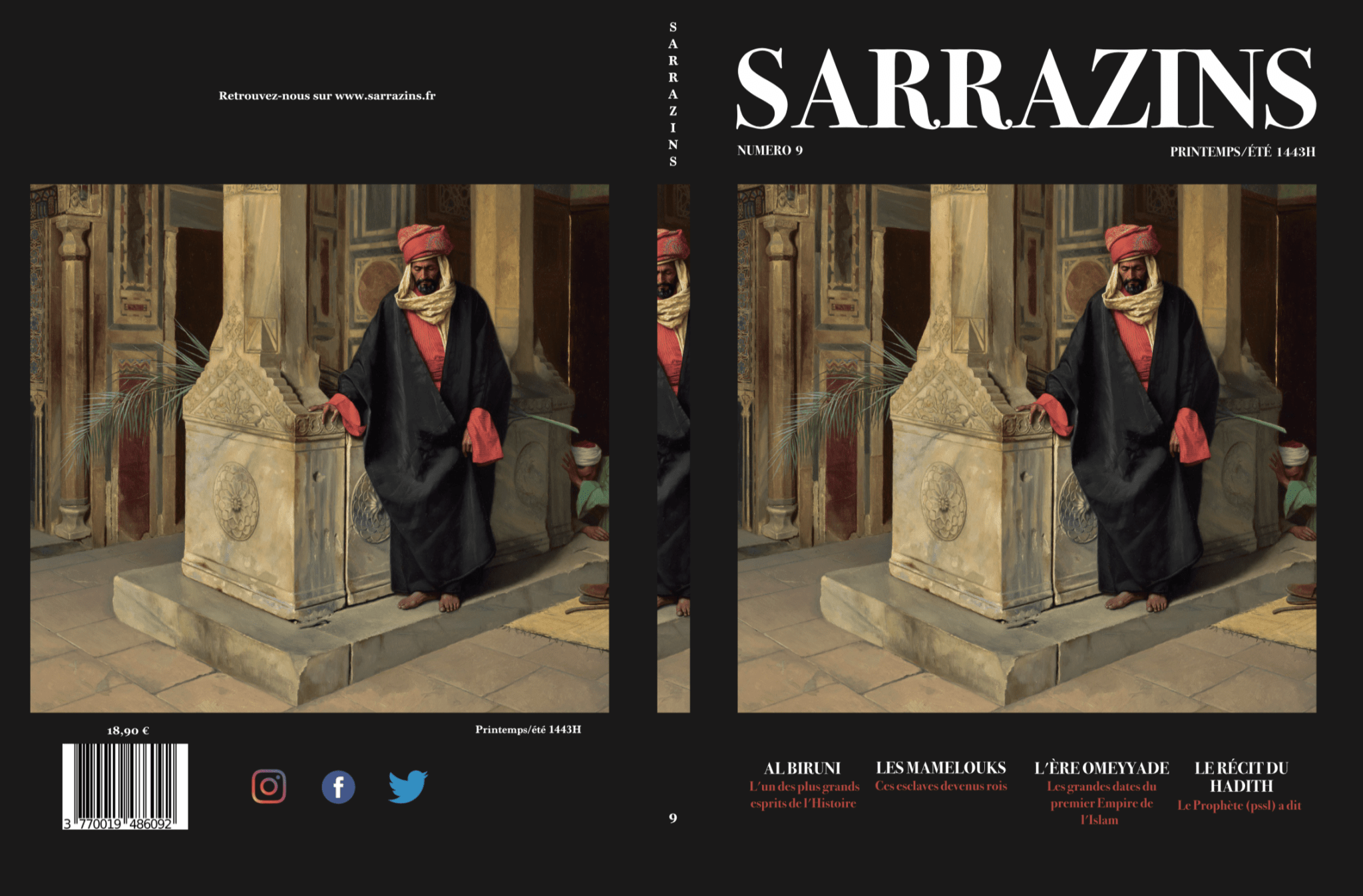 Sarrazins N°9 Sarrazins Livre > Islam > Histoire du monde arabo-musulman 3770019486092 Librairie Musulmane Al-imen