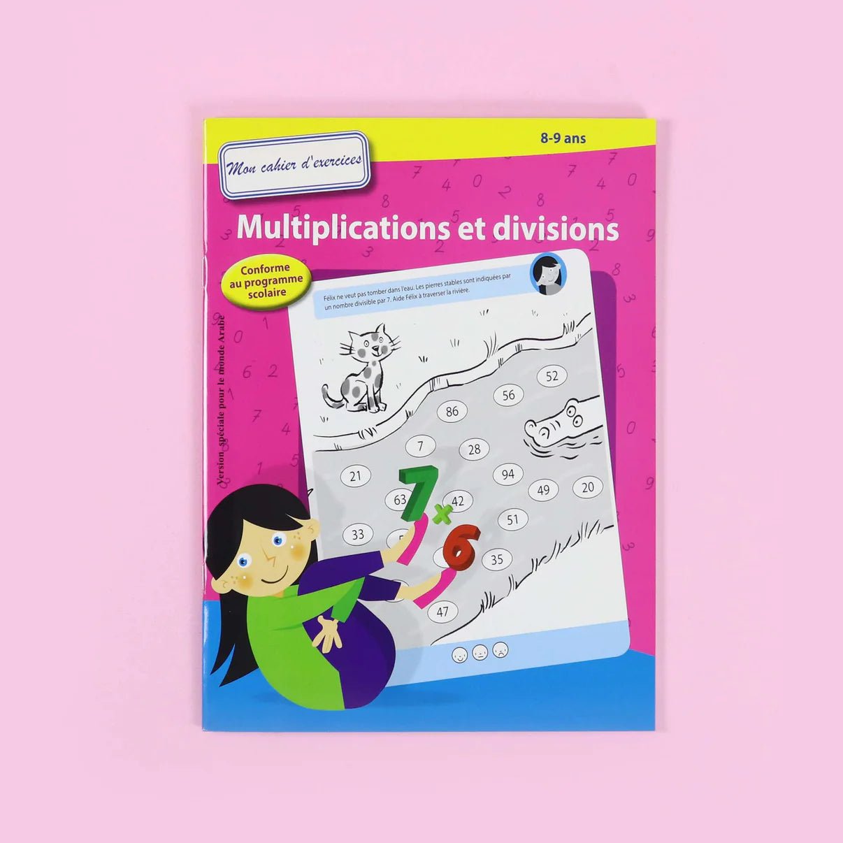 Série Ballon: La Multiplication et la Division (8 - 9 ans)) | Mon cahier d'exercices - Livres par édition par Digital Future disponible chez Al - imen