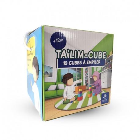 Ta'lim - cube - 10 cubes à empiler - apprendre sa religion et l'arabe Al - imen