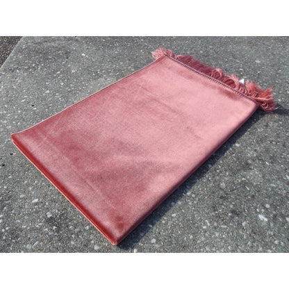 Tapis de prière velours luxe orange saumon Al - imen