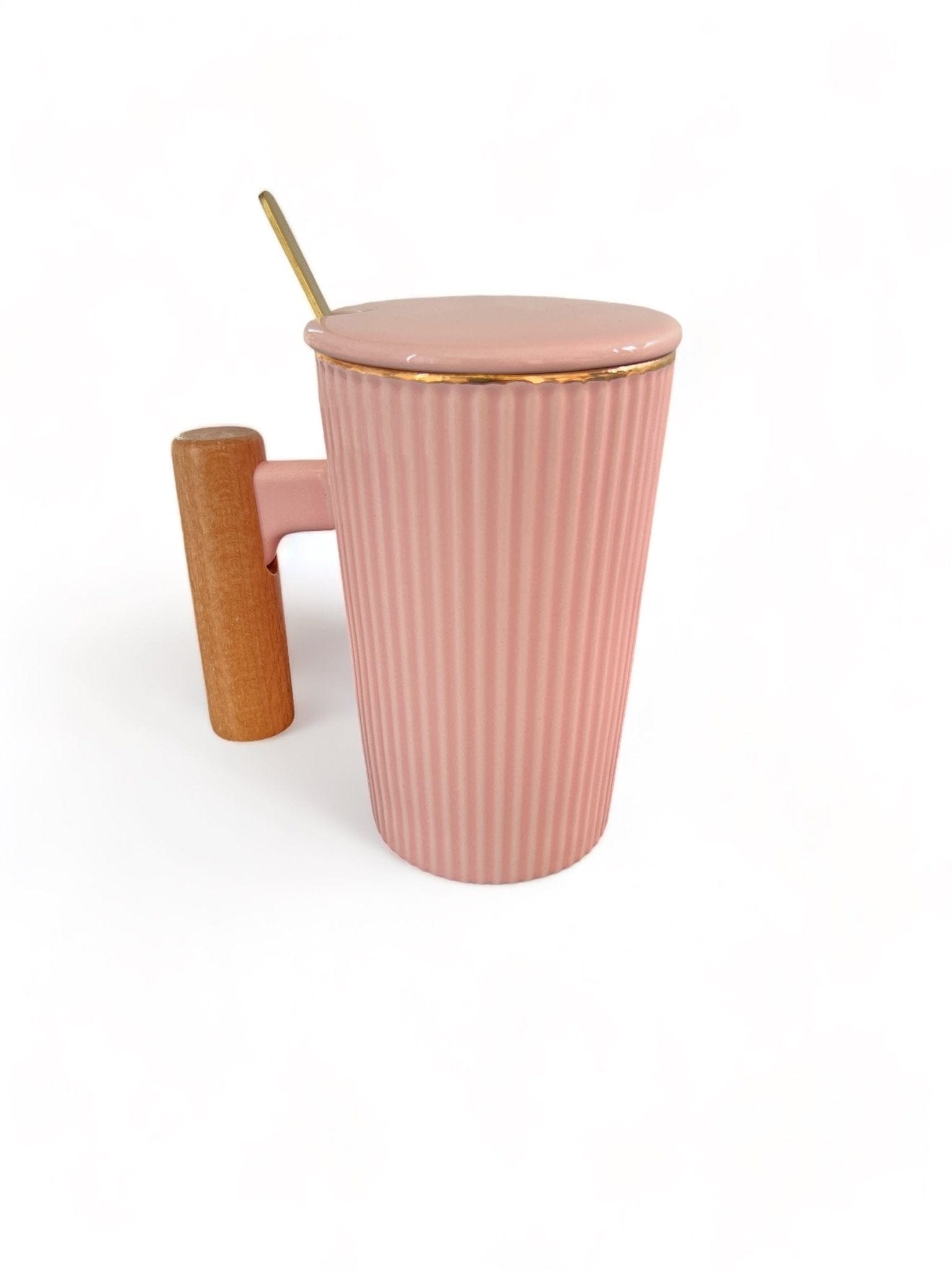 Tasse en céramique couleur Rose pastel effet rétro Al-imen Décoration 9782492025402 Librairie Musulmane Al-imen